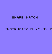 Shape Match
